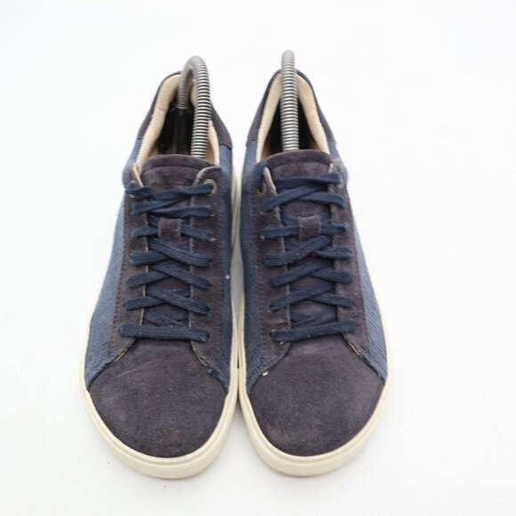 Birkenstock Bend Women's EU Size 37 Low Navy Suede Sneakers Lace Up - Picture 2 of 10